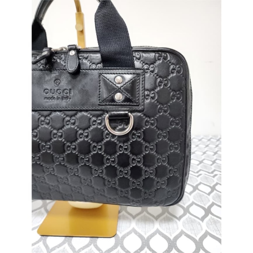 Authentic GUCCI Rubber Guccissima Compact Computer Case Black - Picture 7 of 15
